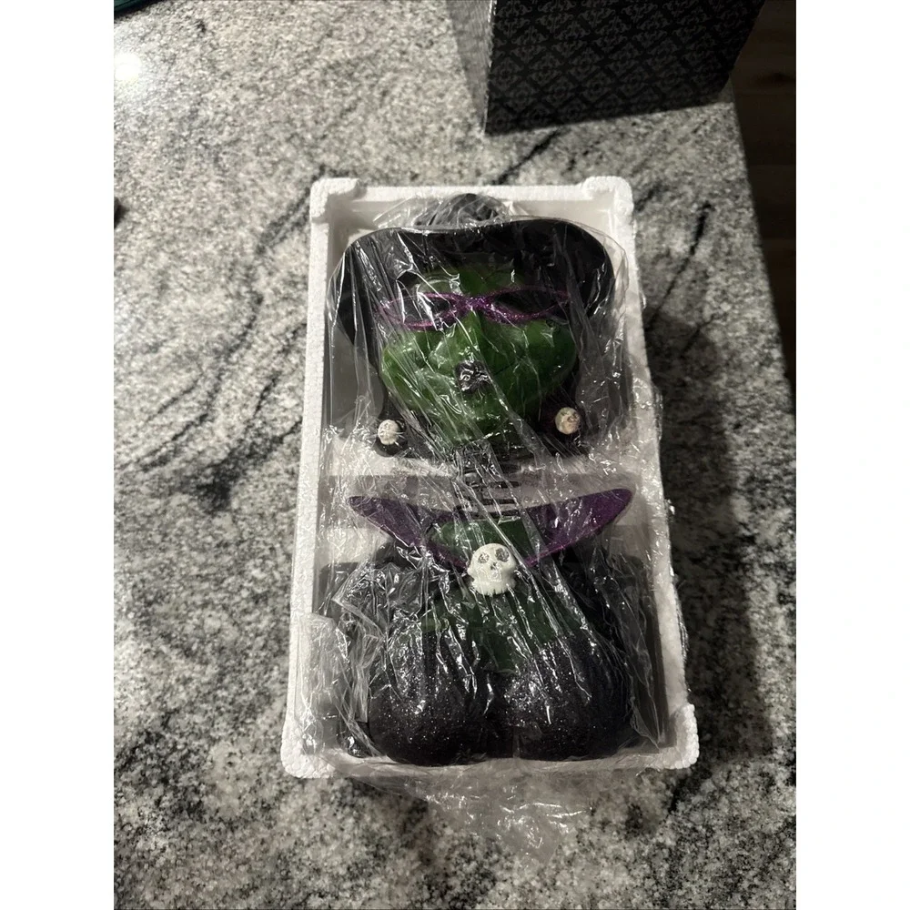 Halloween Witch Bobblehead LED Lamp 12.6